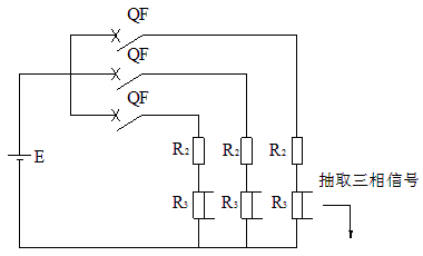 用光線示波器進(jìn)行三相時(shí)間測(cè)量接線圖